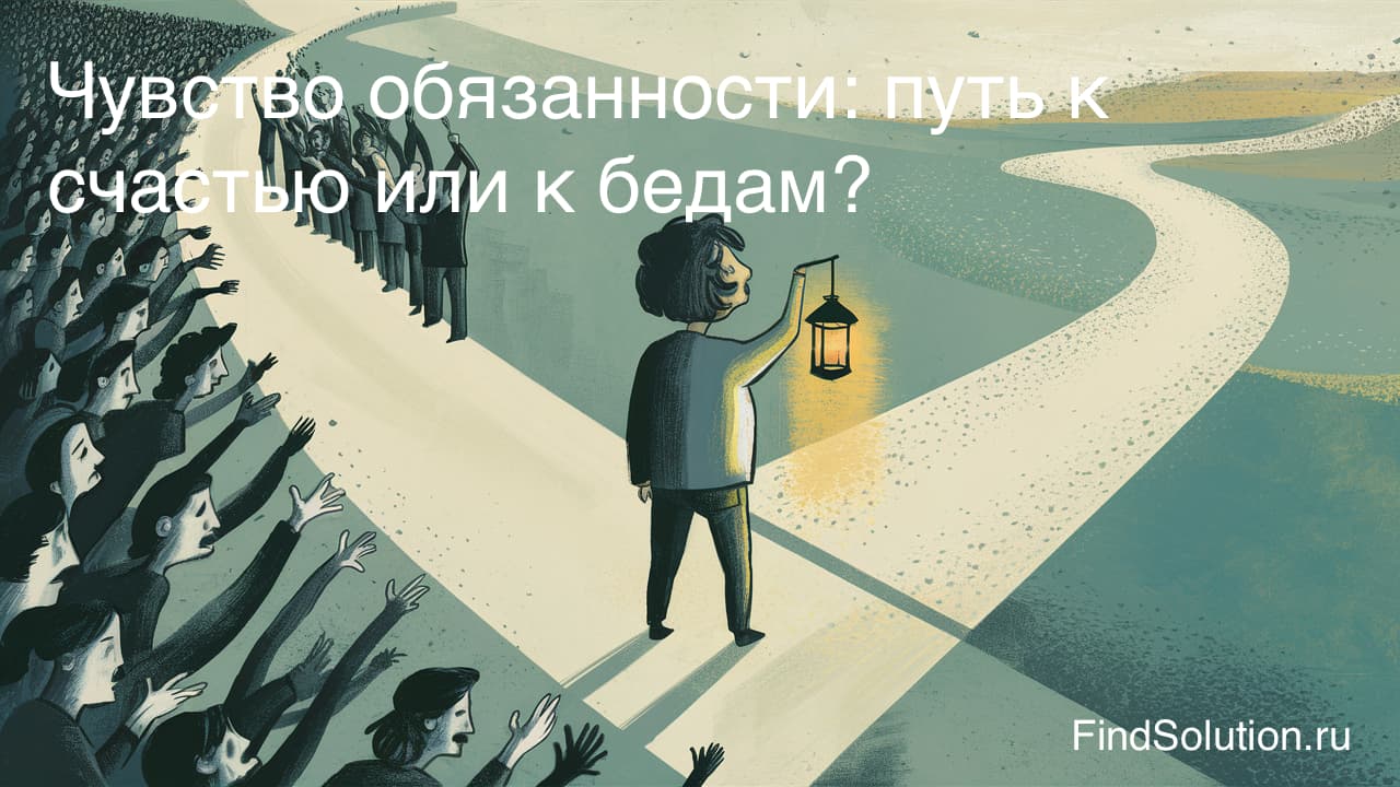 Чувство обязанности: путь к счастью или к бедам?